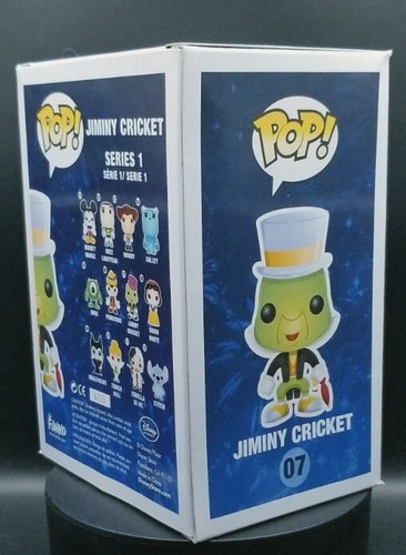 Funko Pop Disney Pinocho Pequeño Cricket #07 Original 2011 Impresión (D) con Armadura - Imagen 9 de 12