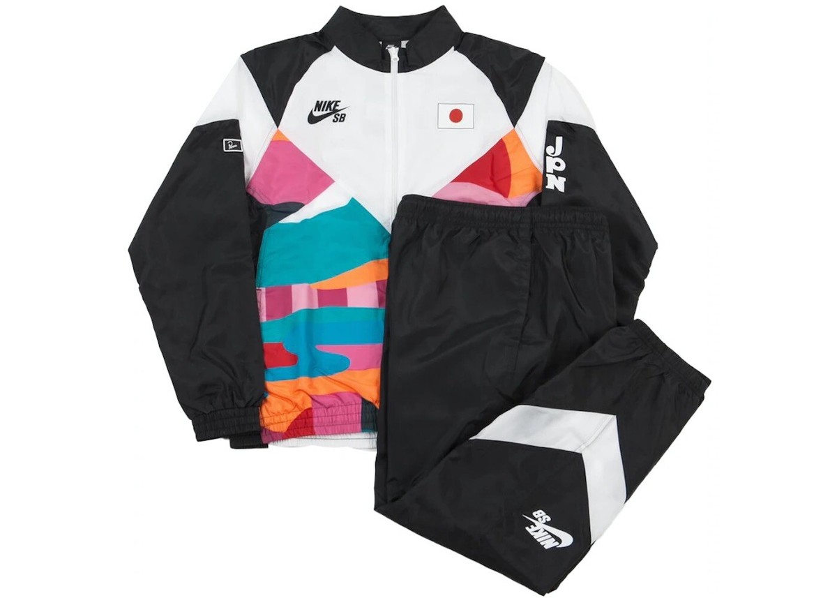 Nike × Parra USA TRACK SUIT QS セットアップ M Nike SB x Parra Japan Kit - Men's Track Suit Size XL BRAND