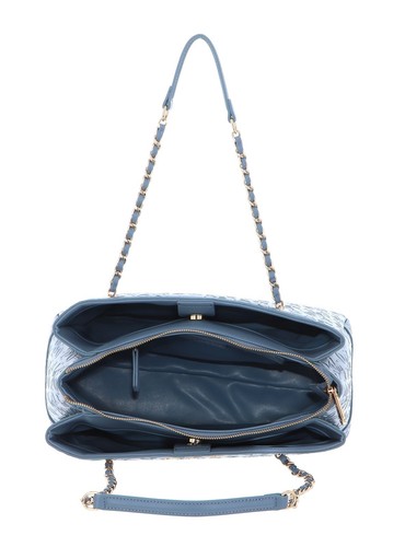 VALENTINO Relax Shopping Bag M Shopper Schultertasche Tasche Avion blaugrau - Bild 5 von 5