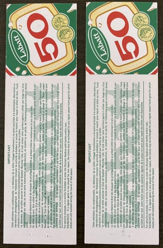 1991 Lot of 2 unused Montreal Expos vs Cards Box Seats_High Grade - Picture 4 of 6