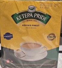 Ketepa Pride Tagged Tea: 200g/100 High-Quality Kenya String & Tag Tea Bags