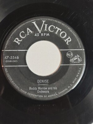 Buddy Morrow And His Orchestra ~ Denise / Diggin'  45 RPM 