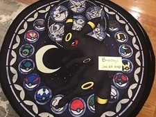 Anime Pok mon inside US Plush Carpet Rug Non-slip Round Mat