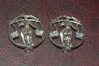 Vintage! Selini Asiatischer Orientalischer Stil Ohrclips