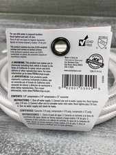 Ace 4096699 Ice Maker Refrigerator Connector Hose ¼" x ¼" x 72" Reinforced PVC 6