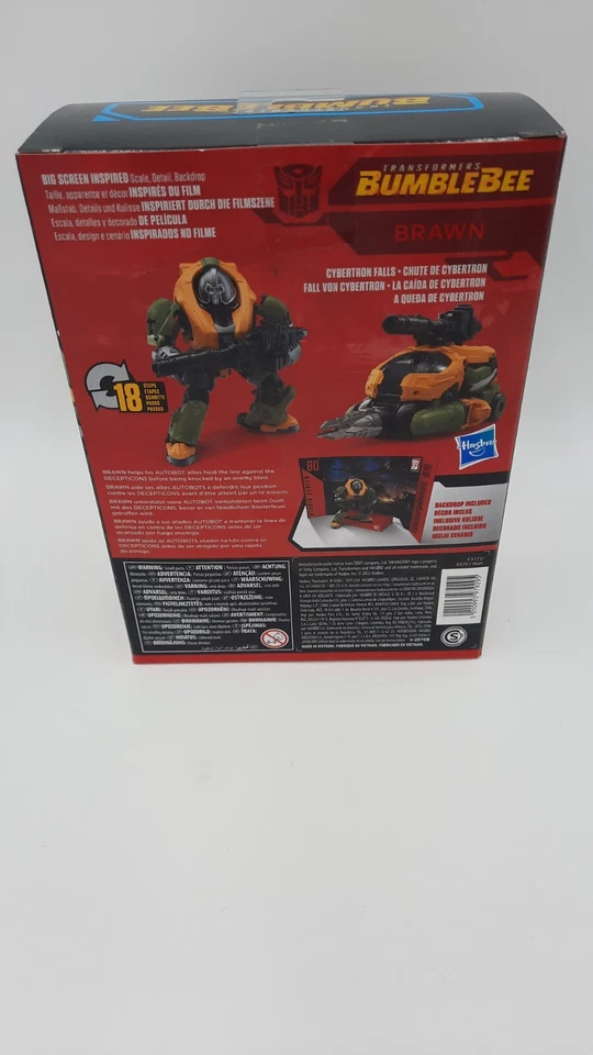 Hasbro Transformers Studio Series Deluxe-Class BumbleBee Brawn 80 Neu & OVP - Bild 2 von 2