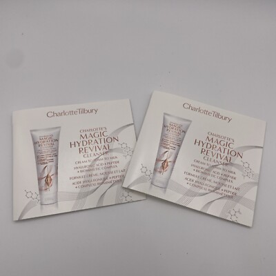 Charlotte Tilbury Charlotte s Magic Hydration Revival Cleanser Sample Of 2 Packs