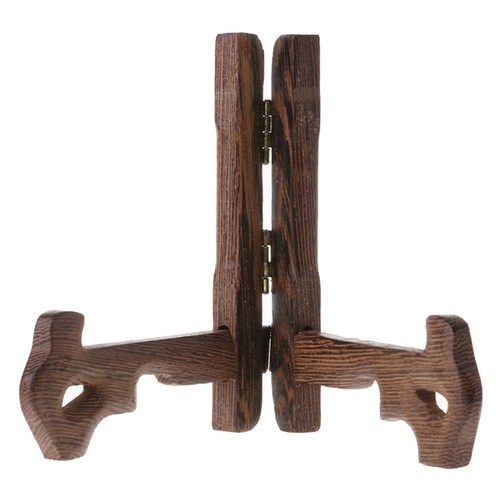 3-7 In Tall Wooden Display Stand Holder Easels For Plates Photos Tea Tray UK - Picture 11 of 14