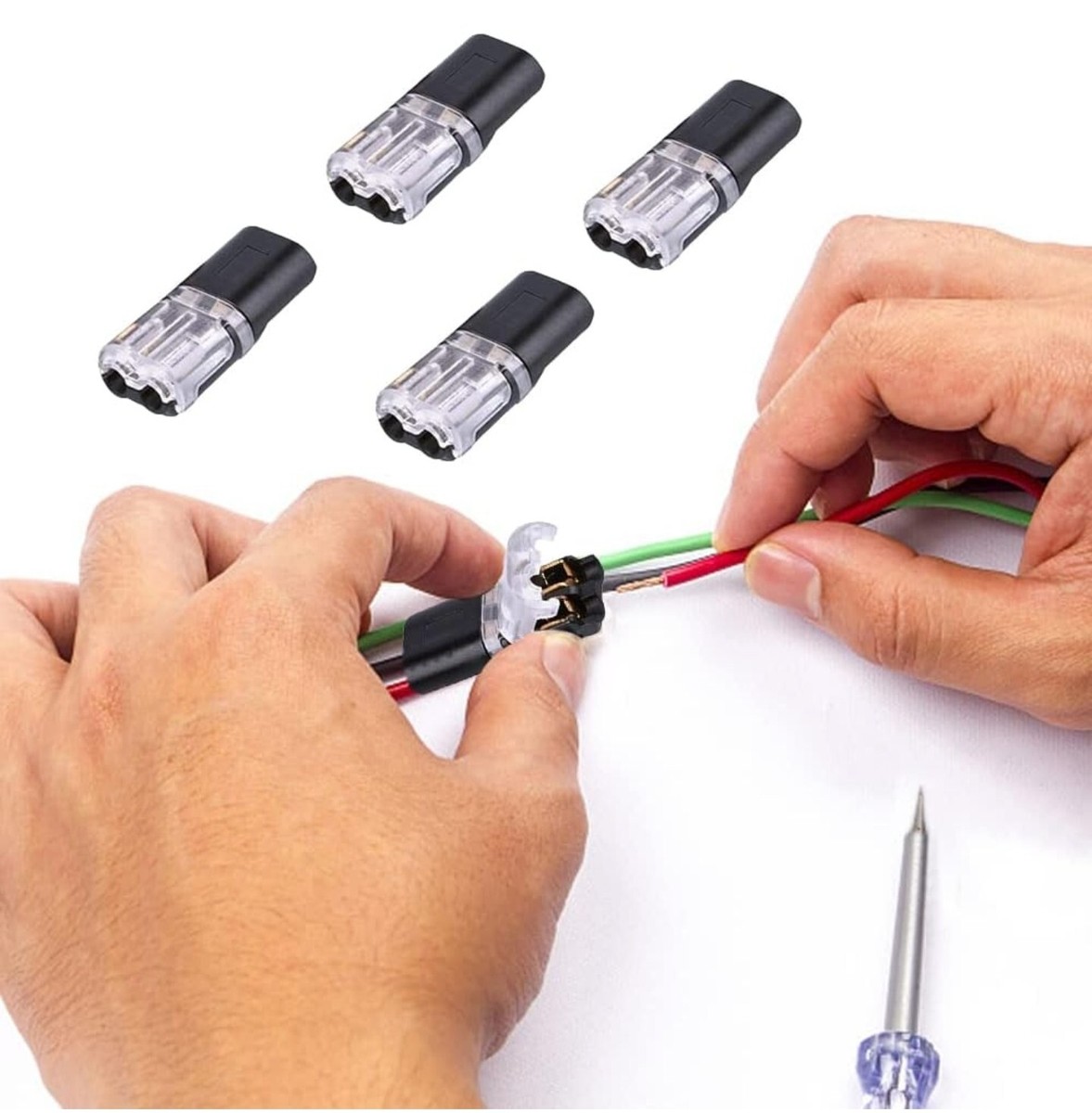 10 Connettori Per Cavi Auto, 6 Poli, Connettore Rapido; IP67