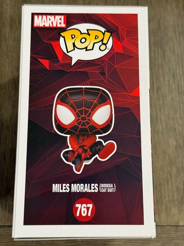 Funko Pop! Miles Morales Bodega Cat Suit #767 Spider-Man - Picture 2 of 4