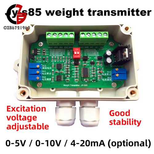JY-S85 DC18-26V Current Load Cell Amplifier Weight Transmitter 4-20mA 0-5V 0-10V - Picture 9 of 23