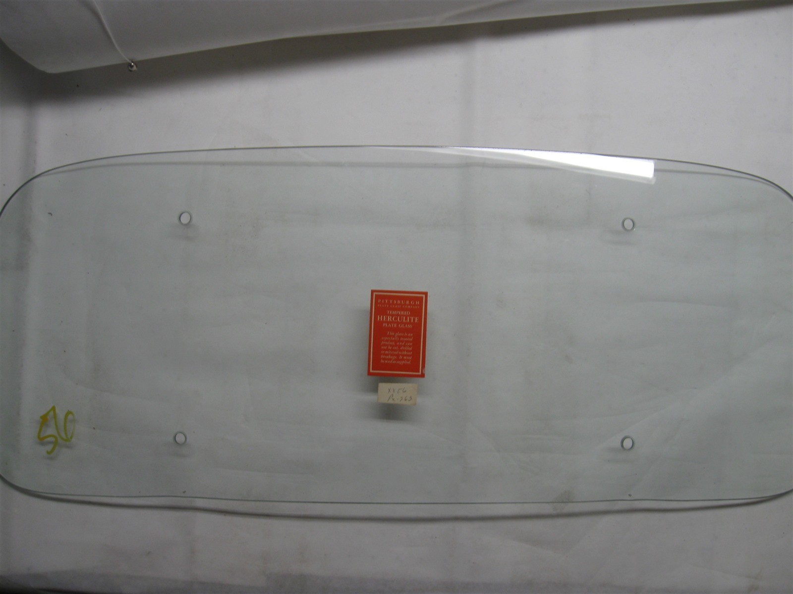 1946 47 Packard Sedan Taxicab Ppg Herculite Back Bent Window Clear