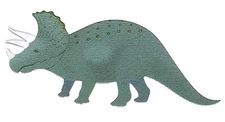 Sizzix Bigz Triceratops Dinosaur die #A11175 Retail $22.99 Cuts fabric, Retired
