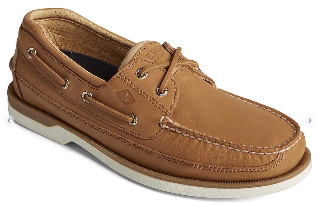 Sperry Gold Cup Mako 2 Eye Moc Tan Boat Shoe Men's sizes 7-15/NEW