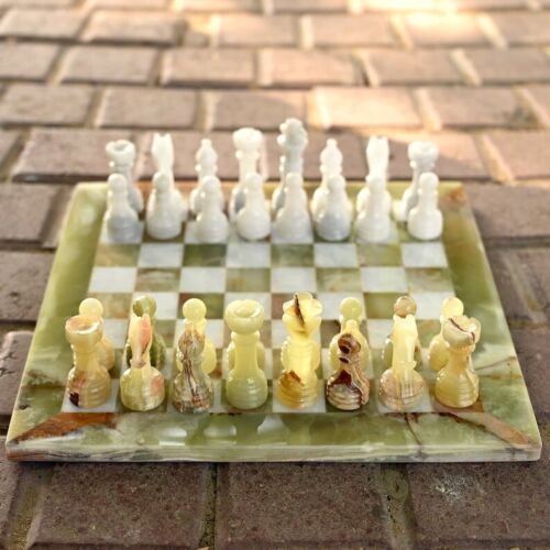 Chess set Handmade | Green Onyx Marble chess set | Best Selling Chess set | gift - Picture 1 of 8