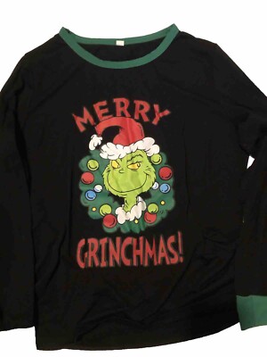 Dr. Seuss How The Grinch Stole Christmas 2 Piece Matching Pajama Set | eBay