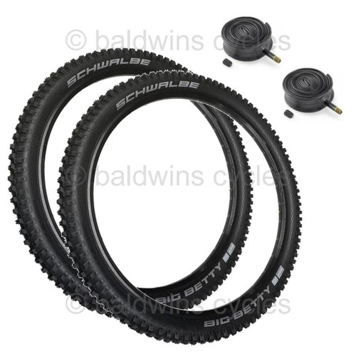 Schwalbe BIG BETTY 26 x 2.40 PARQUE DE BICICLETAS Rendimiento ADDIX NEUMÁTICO DE MONTAÑA s TUBO s - Imagen 18 de 18