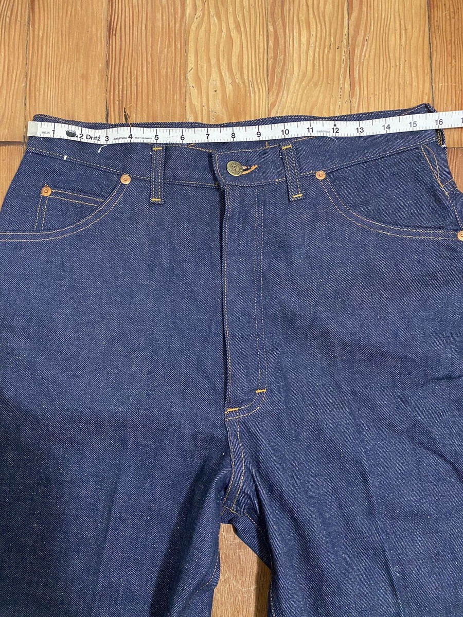 Vintage Lady Lee Riders Jeans 60's USA Deadstock 32x31 | eBay