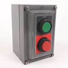800H-2HA4R - Allen-Bradley 30mm Push Button Station, Two Push Buttons, Green/Red