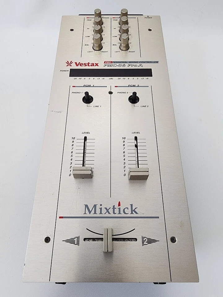 Vestax Pmc-06 Pro a DJ Mixing Controller Turntable Mixer  - Image 2 of 4