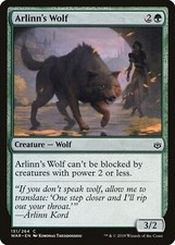 x1 Arlinn's Wolf War of the Spark MTG 151/264 COMMON M/NM 1x