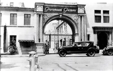 Paramount Studios Front Gate Hollywood 1930's Photograph