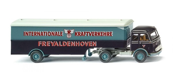 "Wiking 051324 Koffersattelzug (Mb Pullman) \"Freyaldenhoven\" 1:87(H0)"-image