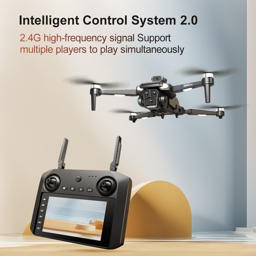 2024 New M22 Drone 5G Wifi Camera Optical Flow Location Remote Control w/ Screen - Picture 20 of 25