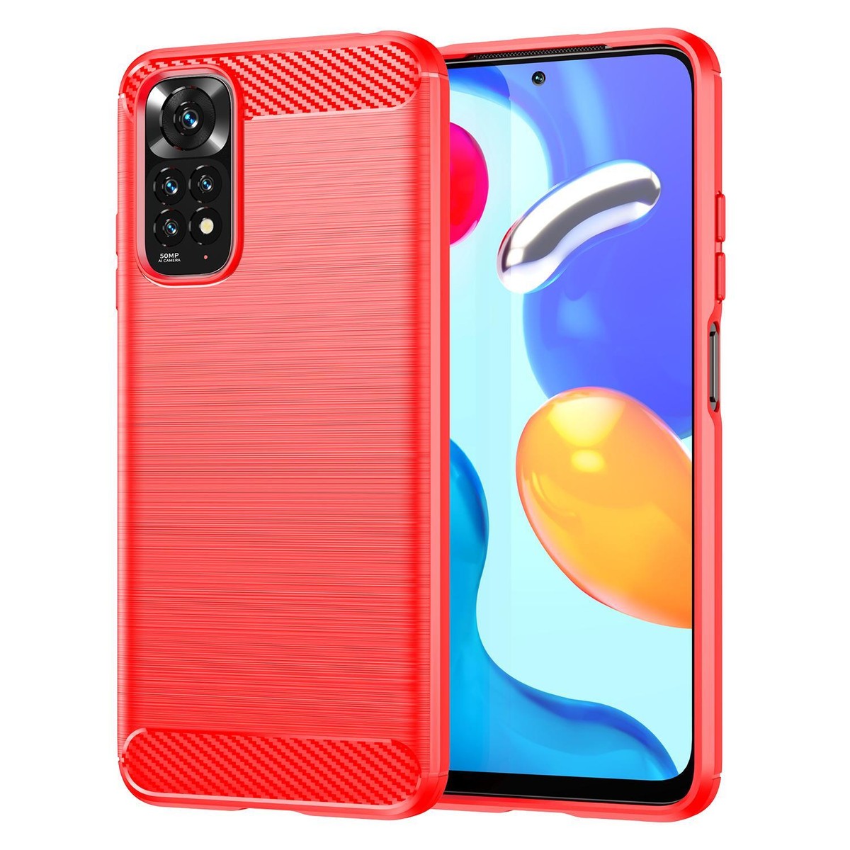 Per Xiaomi Redmi Note 10 11T Pro 4G 5G Custodia Silicone Cover Cellulare Vetro