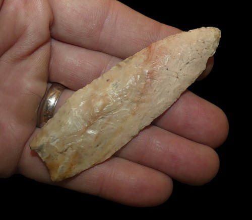 ANGOSTURA JACKSON CO ILLINOIS INDIAN ARROWHEAD ARTIFACT COLLECTIBLE ROGERS COA - Picture 7 of 10