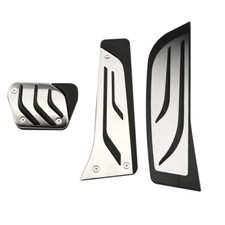 RHD Stainless Steel Car Foot Rest Pedal Cover for BMW