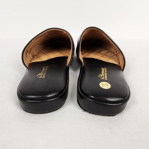 The Vermont Country Store Black Leather Scuffs Slip-On Shoes Men's Size 12M - Picture 5 of 7