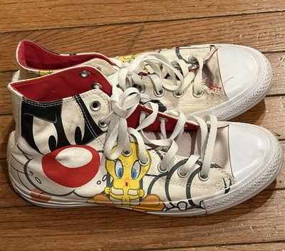 Converse x Looney Tunes Chuck Taylor Hi Sylvester & Tweety M7 W9