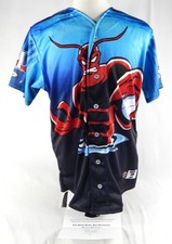 2024 Hickory Crawdads Bratt Blackwell Gonzales #39 Game Used Blue Jersey DOTD 7