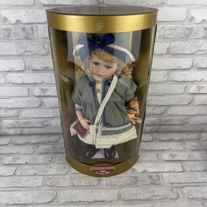 Collectible Memories Genuine Porcelain Doll Patricia 16 Inches Tall NEW In Box
