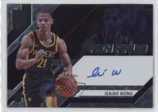 2023-24 Donruss Elite Pen Pals Isaiah Wong #PP-WON Auto r9d