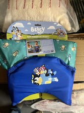 Swim Ways Bluey Swim Trainer Life Jacket Child 33-55 lbs Disney-  A 
