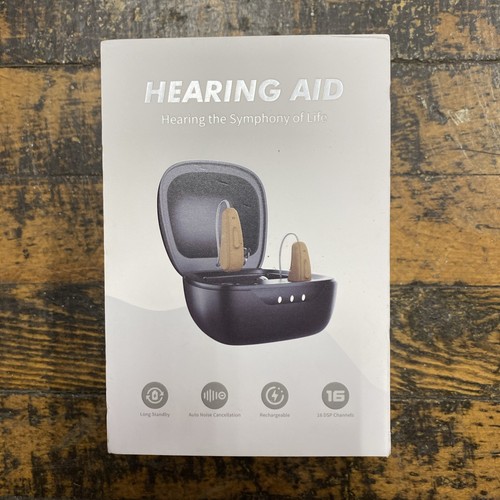 BRAND NEW! NVBOTY Hearing Aids for Seniors Rechargeable