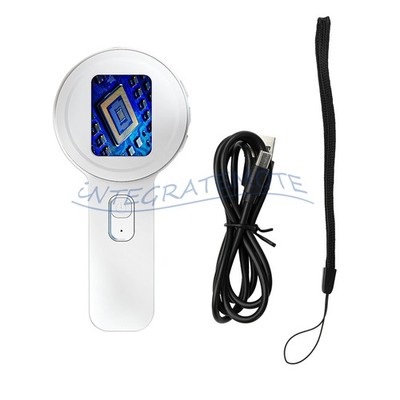 Smart Digital Microscope 20X Type C Coin Microscope Jewelry Handheld Magnifier