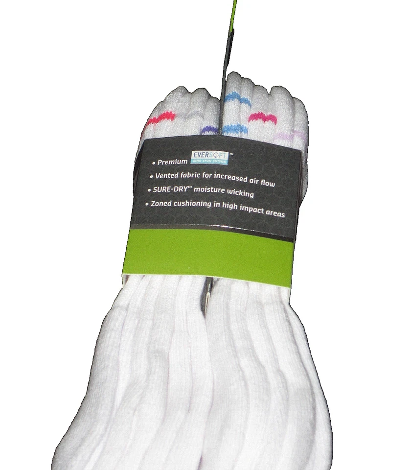 6 pares de calcetines acolchados confort activo para mujer Fruit of the Loom 4-10 Foto 3 de 4