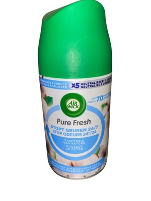 4x Air Wick Freshmatic Pure Fresh Frische Wäsche Cotton Doux 250ml Neu (945)