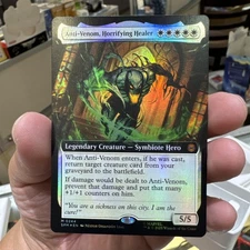 Anti-Venom, Horrifying Healer (Extended Art FOIL) Marvel's Spider-Man (SPM) MTG