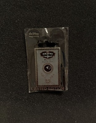 WDI Imagineering Exclusive LE 300 Wait Time Sign Pirates of the Caribbean Pin