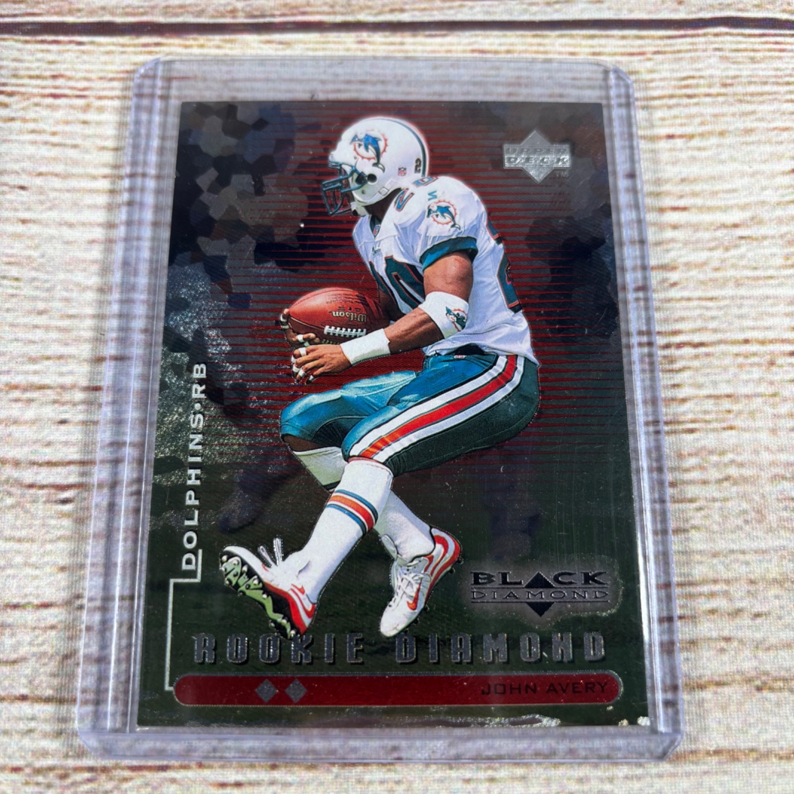 1998 Upper Deck Black Diamond Rookie Edition Diamond John Avery #103 /2500