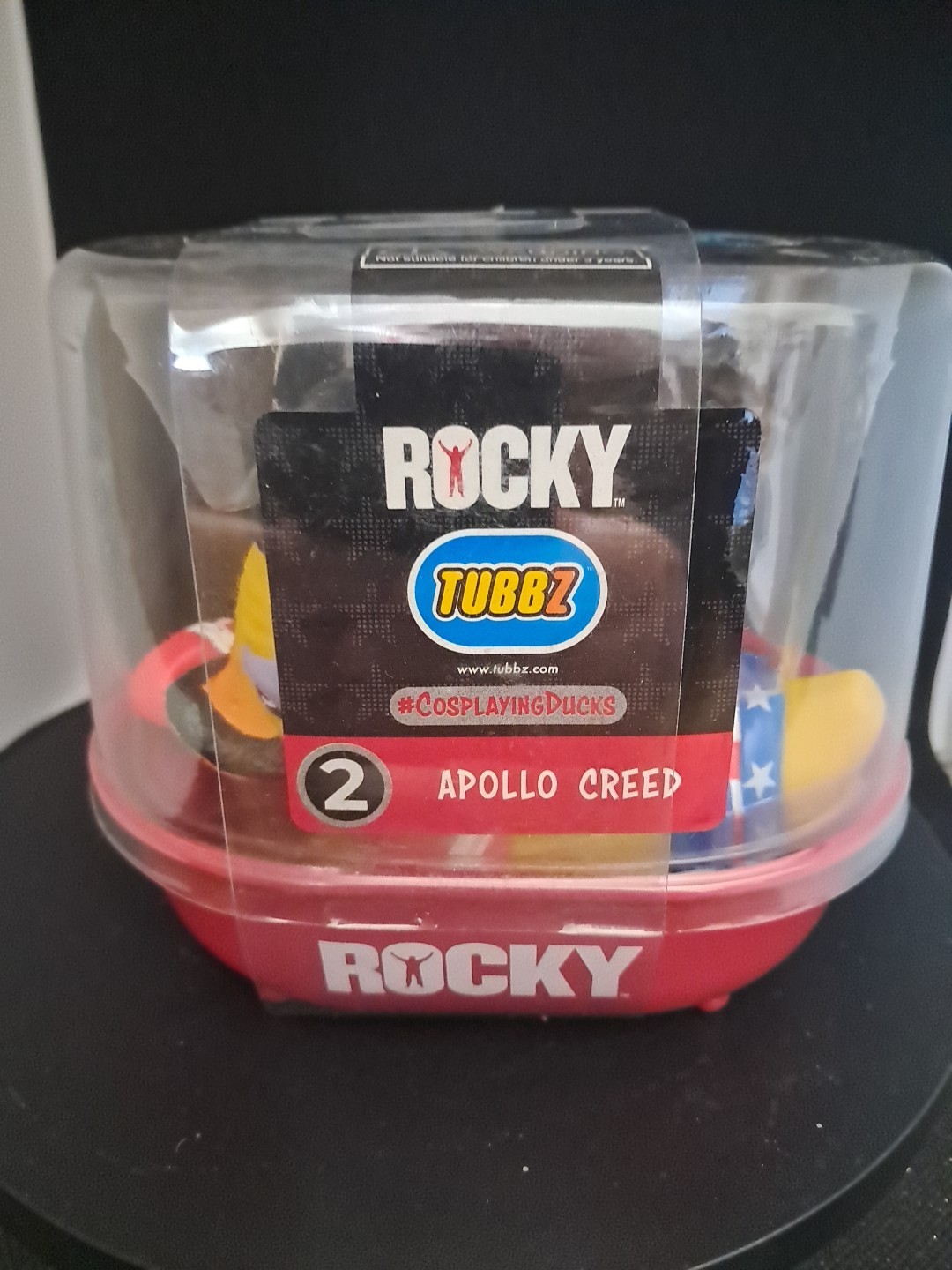 ROCKY APOLLO CREED TUBBZ DUCK COLLECTIBLE DUCK COSPLAY