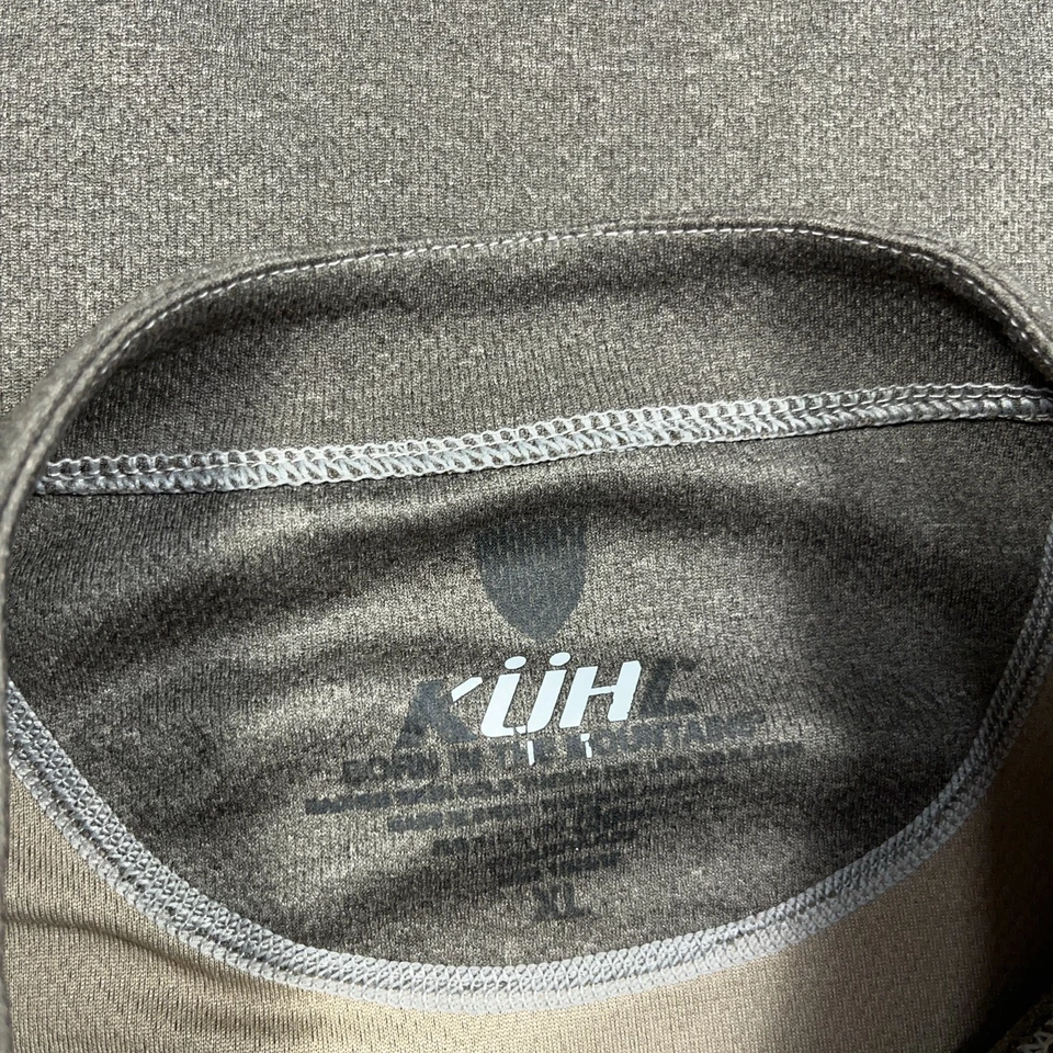 Kuhl Coffeenna Shirt Mens XL Brown 1/4 Zip Performance Pullover Base Layer - Image 4 of 4