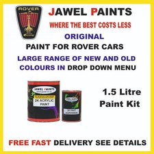 2K Car Paint - Rover Colours - 1.5 Litre Kit Gloss Full Range Drop down Menu
