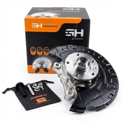 1x Radlagergehäuse Komplett Vorne Links für VW Passat B6 B7 3C, Bremse Ø 345mm