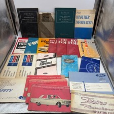 Vintage Ford Owners Manuals Repair Shop Service Books 1932-1981 Lot Of 20 Vintage Ford Owners Manuals Repair Shop Service Books 1932-1981 Lot Of 20