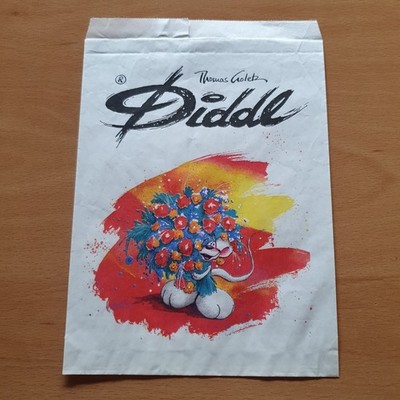 Diddl Bag Paper Bag Motif No 12 Bouquet